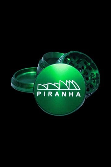 Piranha Grinder 4-Piece Pollinator 2.2" Morden Cannabis and Bong Shop Piranha Accessories Piranha Grinder 4-Piece Pollinator 2.2"