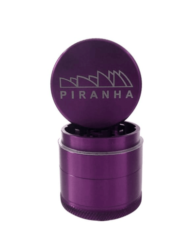 Piranha Grinder 4-Piece Pollinator 2.2" Morden Cannabis and Bong Shop Piranha Accessories Piranha Grinder 4-Piece Pollinator 2.2"
