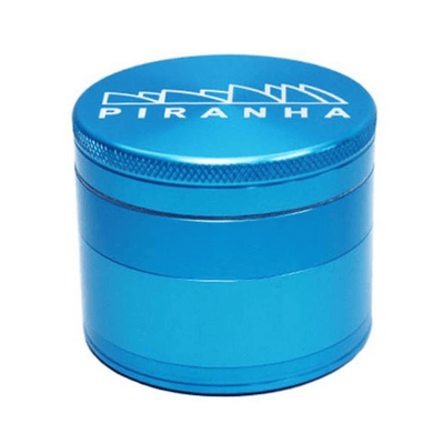 Piranha Grinder 4-Piece Pollinator 2.2" Morden Cannabis and Bong Shop Piranha Accessories Turquoise Piranha Grinder 4-Piece Pollinator 2.2"