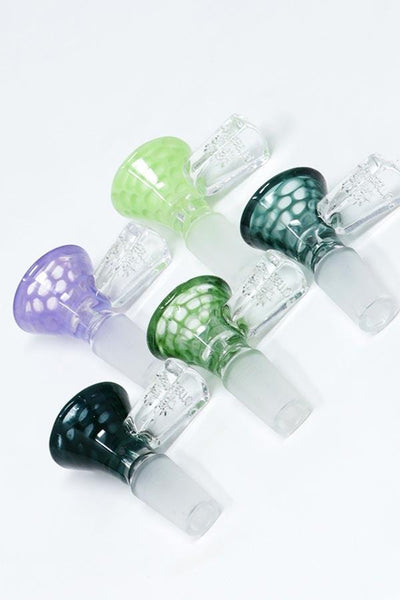 Preemo Transparent Colored Bowls-Morden Cannabis & Bong Shop, Manitoba Preemo Accessories Teal Preemo Transparent Colored Bowls