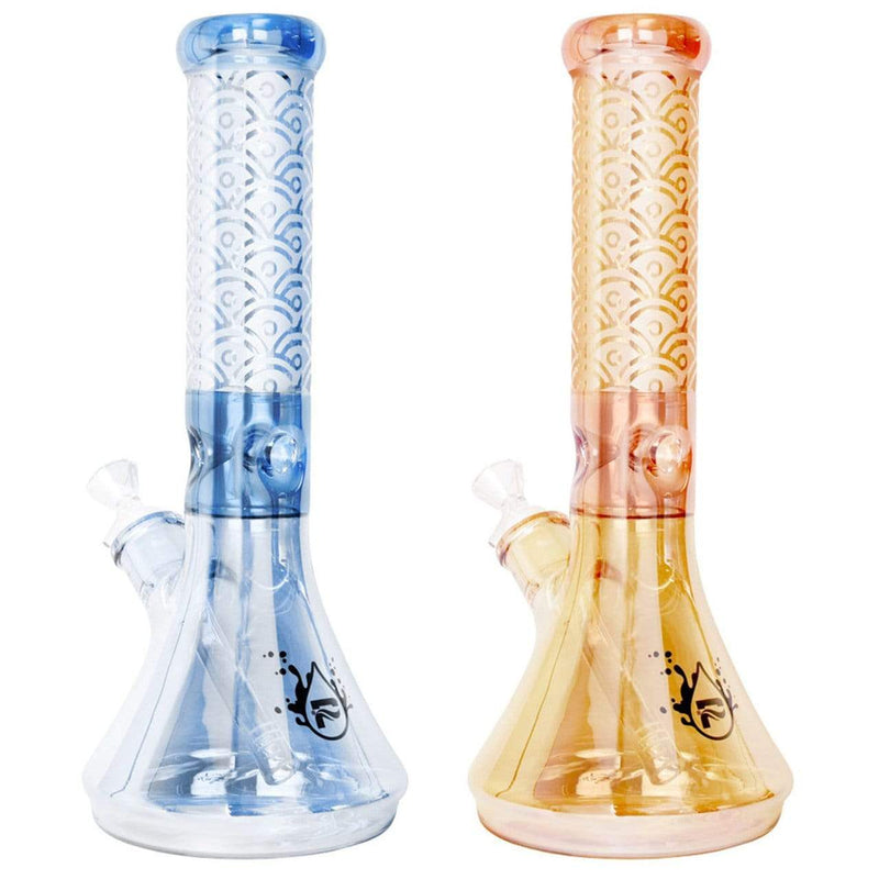 Pulsar GQ Beaker w/ 3 Ice Pinch-12.75"