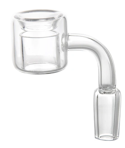 Quartz Thermal Banger 90 Degree-Morden Cannabis & Bong Shop Retro Accessories 19mm / Male Quartz Thermal Banger 90 Degree