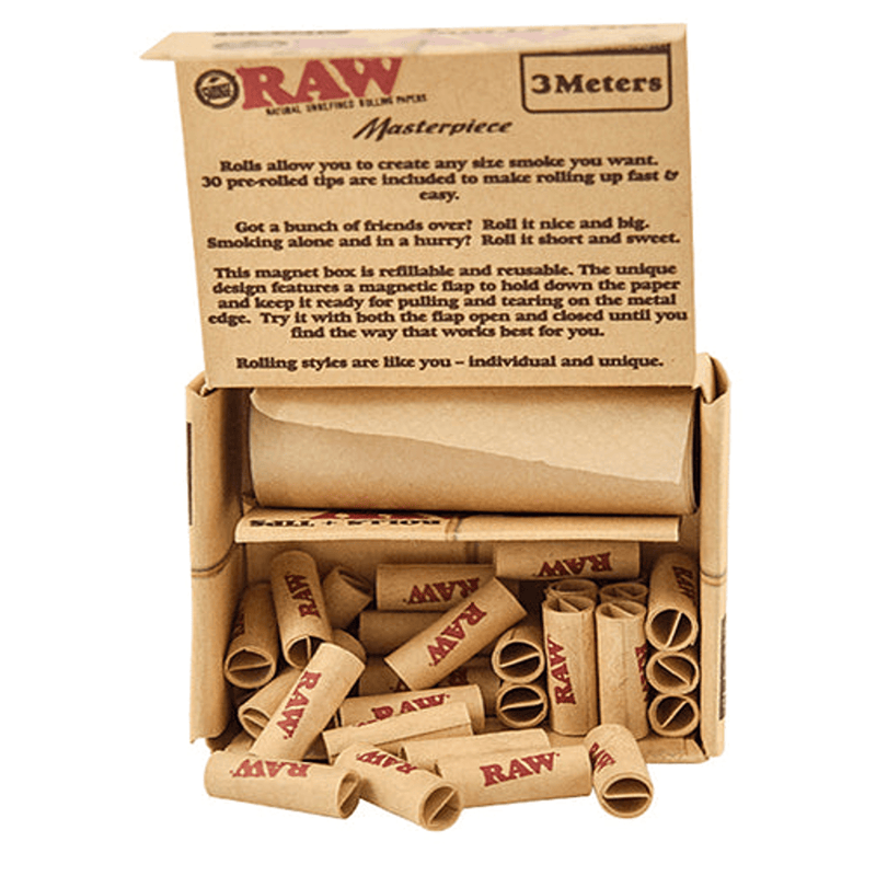 Raw 420 Accessories Raw Classic Masterpiece King size Slim Raw Classic Masterpiece King size Slim Rolls-Yorkton Vape SuperStore