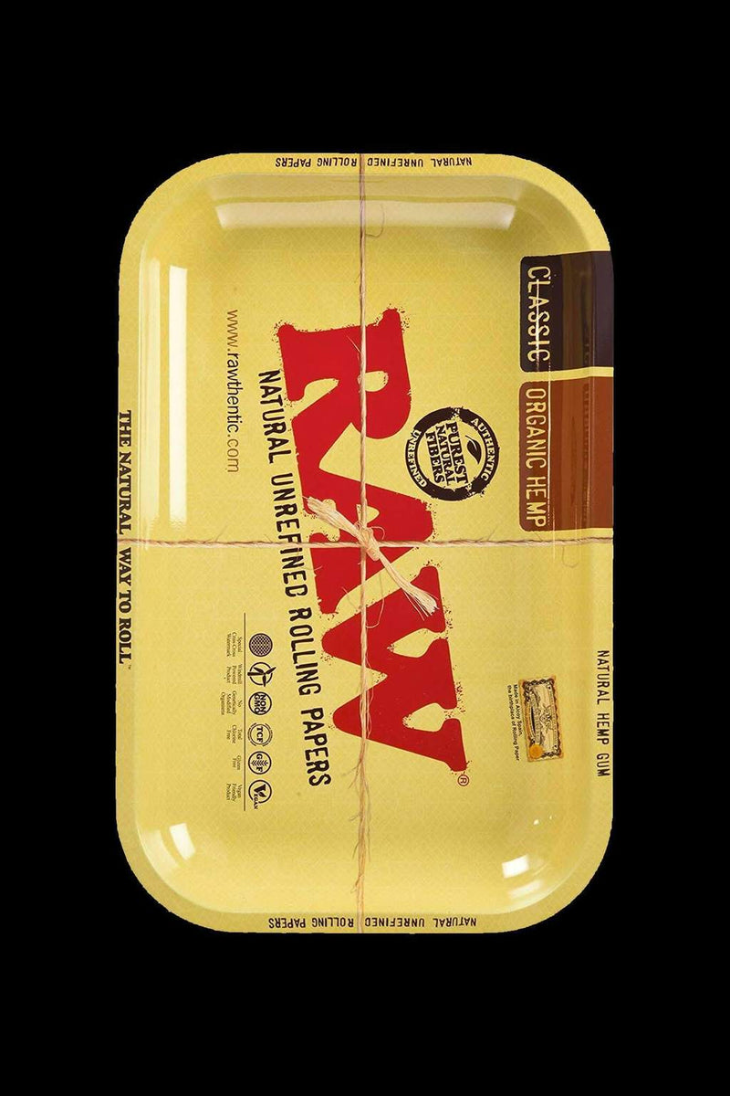 RAW Metal Rolling Trays-Morden Cannabis & Bong Shop, Manitoba, Canada RAW Accessories Raw Metal Rolling Trays