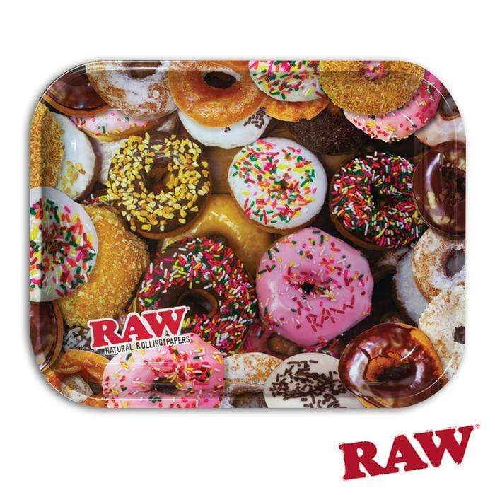 RAW Metal Rolling Trays-Morden Cannabis & Bong Shop, Manitoba, Canada RAW Accessories Small Raw Metal Rolling Trays