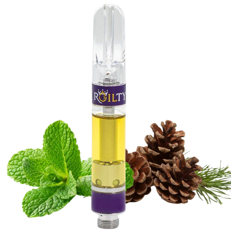 Roil Canadian Mint 510 Vape Cartridge by Roilty- Morden Cannabis Roilty 510 Cartridges 1g Roil Canadian Mint 510 Vape Cartridge by Roilty
