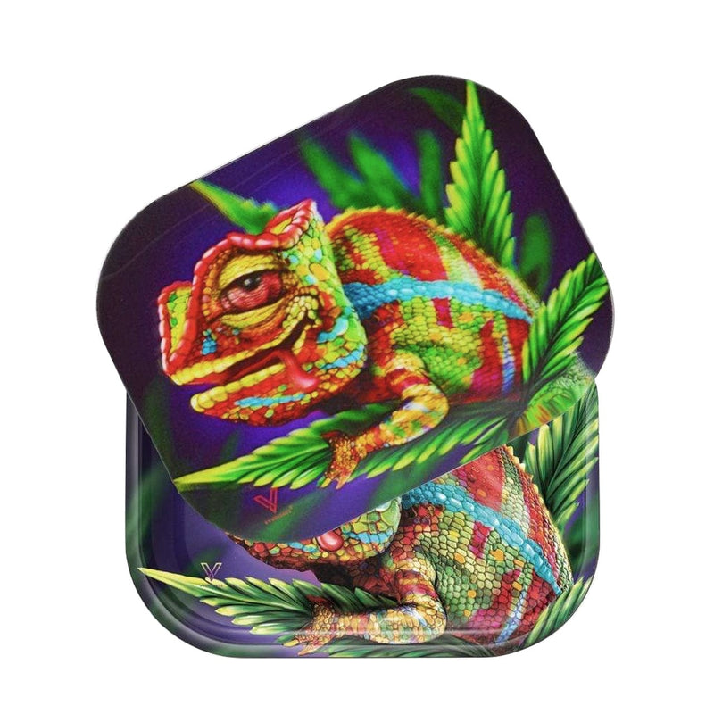 Roll N Go Metal Tray w/Lid-Cloud 9 Chameleon-Morden Cannabis Manitoba Roll N Go Accessories Small Roll N Go Metal Tray w/Magnetic Lid-Cloud 9 Chameleon