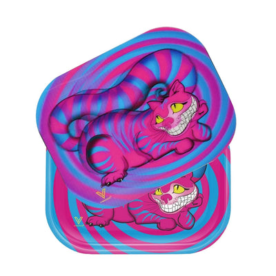 Roll N Go Metal Tray w/ Lid-Seshigher Cat-Morden Cannabis & Bong Shop Roll N Go Accessories Small Roll N Go Metal Tray w/Magnetic Lid-Seshigher Cat