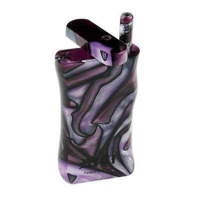 RYOT Magnetic Acrylic Poker Box w/ Matching Bat-Large Morden Cannabis Ryot Accessories Purple RYOT Magnetic Acrylic Poker Box w/ Matching Bat-Large