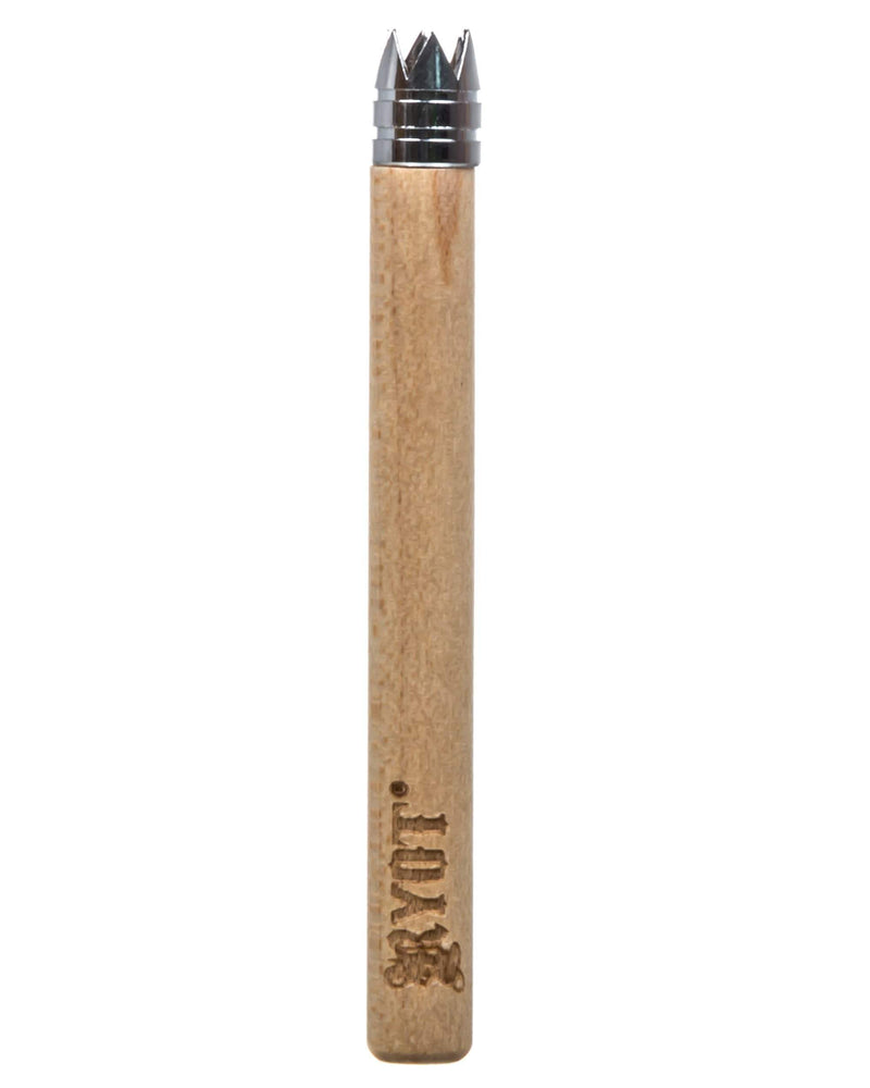RYOT Wooden One Hitter w/ Digger Tip Morden Cannabis and Bong Shop Ryot Accessories Bamboo RYOT Wooden One Hitter w/ Digger Tip