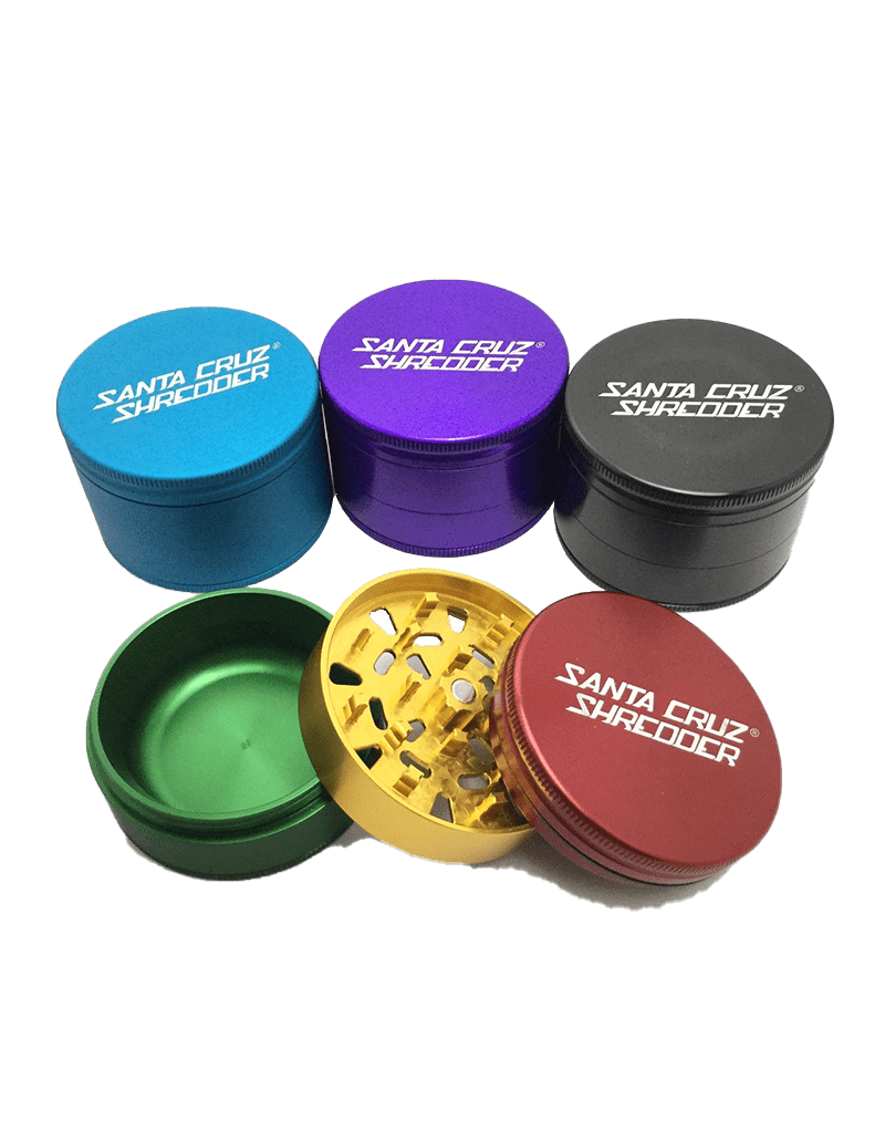 Santa Cruz  4-Piece Herb Grinder-2.2” Morden Cannabis and Bong Shop Santa Cruz Accessories Santa Cruz  4-Piece Herb Grinder-2.2”