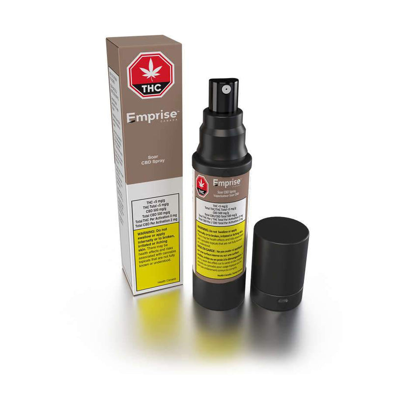 Soar CBD Spray by Emprise-Morden Cannabis and Bong Shop Manitoba Morden Cannabis & Bong Shop 48g Soar CBD Spray by Emprise