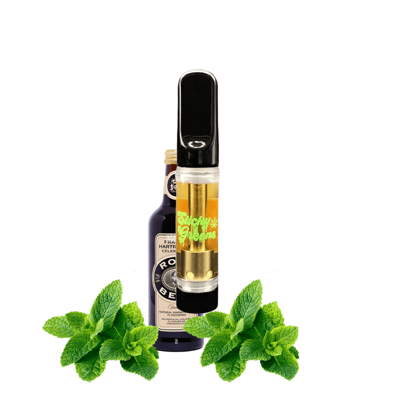 Sticky Greens 510 Cartridges 1g Rooty B 510 Cartridge Sticky Greens-Morden Vape SuperStore & Cannabis 