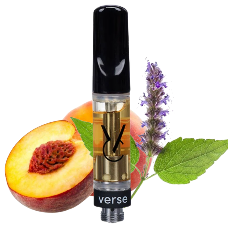 Sunset Peach 510 Vape Cartridge by Verse Originals- Morden Cannabis Verse Originals Concentrate 1g Sunset Peach 510 Vape Cartridge by Verse Originals