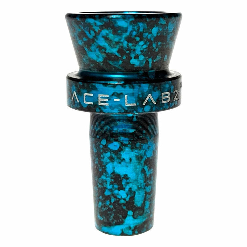 Titan Bowl by Ace Labz-Unbreakable-Morden Cannabis & Bong Shop Ace-Labz Bowls Black/Blue Titan Bowl by Ace Labz-Unbreakable