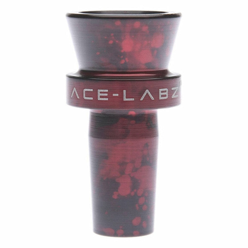 Titan Bowl by Ace Labz-Unbreakable-Morden Cannabis & Bong Shop Ace-Labz Bowls Black/Red Titan Bowl by Ace Labz-Unbreakable