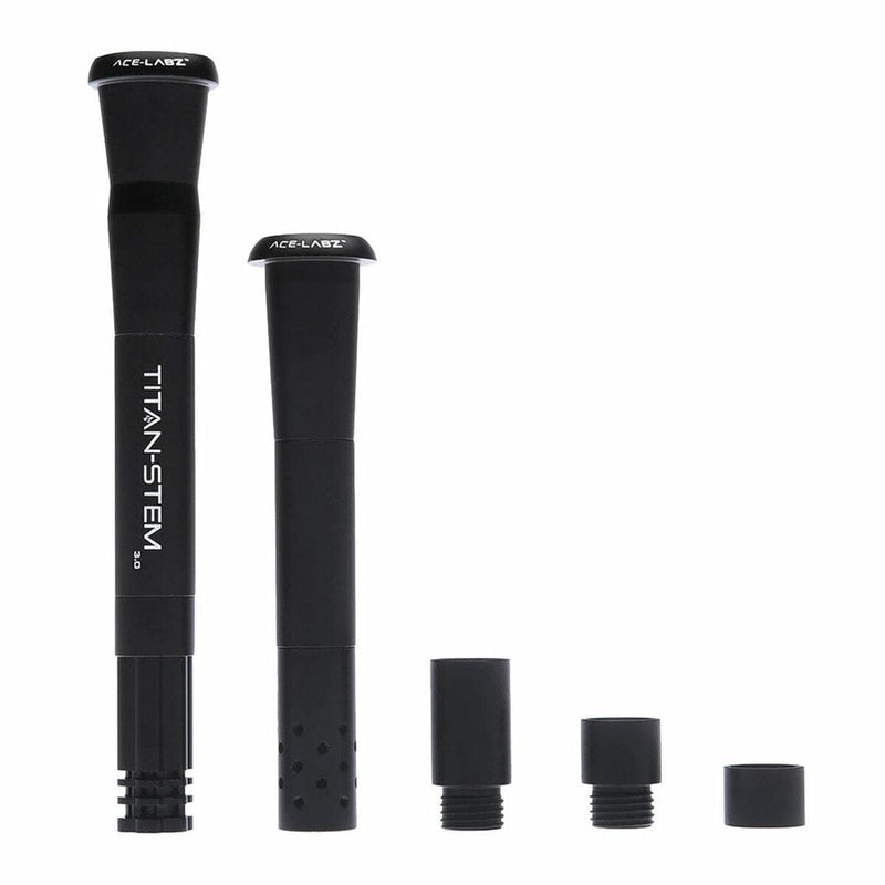Titan Stem 3.0 Kit by Ace Labz-Morden Cannabis & Bong Shop Manitoba Ace-Labz Downstems Black Titan Stem 3.0 Kit by Ace Labz