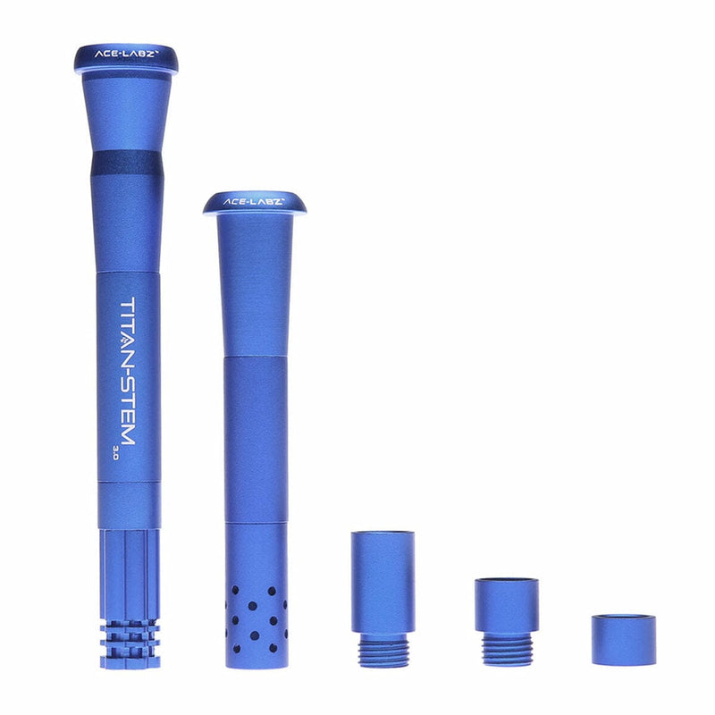 Titan Stem 3.0 Kit by Ace Labz-Morden Cannabis & Bong Shop Manitoba Ace-Labz Downstems Blue Titan Stem 3.0 Kit by Ace Labz
