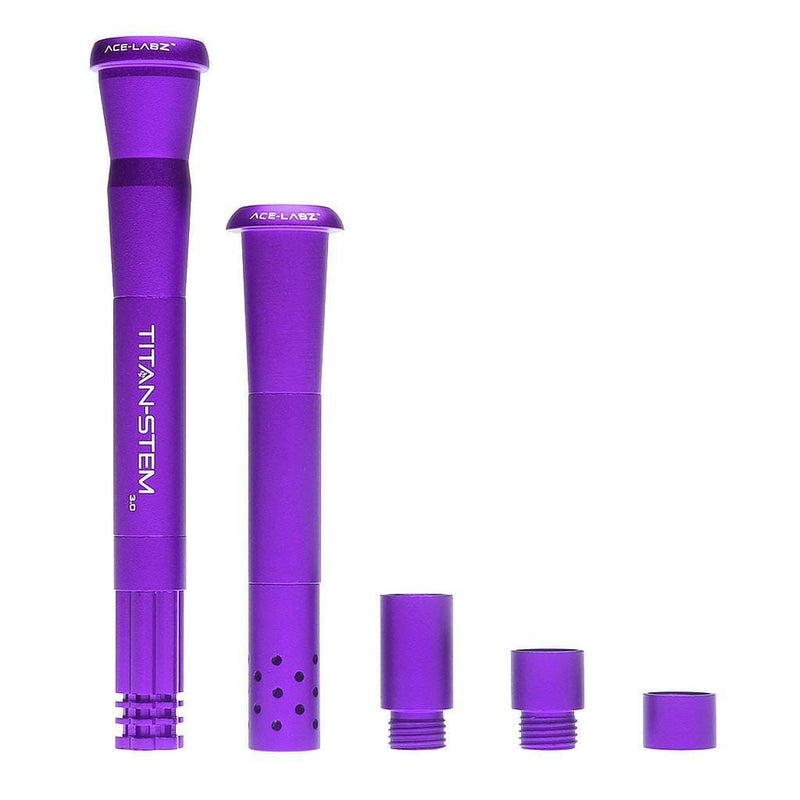 Titan Stem 3.0 Kit by Ace Labz-Morden Cannabis & Bong Shop Manitoba Ace-Labz Downstems Purple Titan Stem 3.0 Kit by Ace Labz