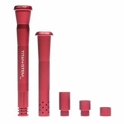 Titan Stem 3.0 Kit by Ace Labz-Morden Cannabis & Bong Shop Manitoba Ace-Labz Downstems Red Titan Stem 3.0 Kit by Ace Labz