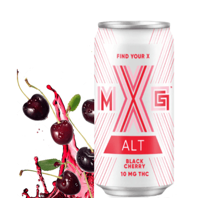 XMG Beverages 236ml XMG Alt Black Cherry THC Beverage-Morden Cannabis & Bong Shop Manitoba